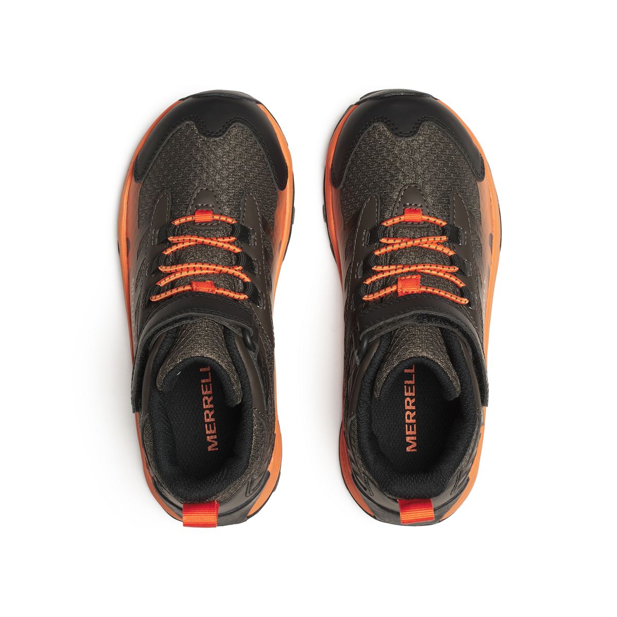 Moab Speed Mid 2 A/C Waterproof, Gunsmoke/Orange, dynamic 3