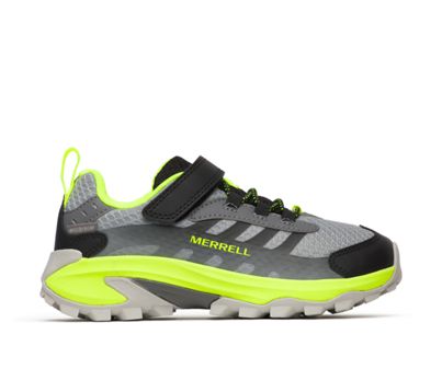 Merrell Moab Speed 2 Low A/C Waterproof, Grey/Black/Citron