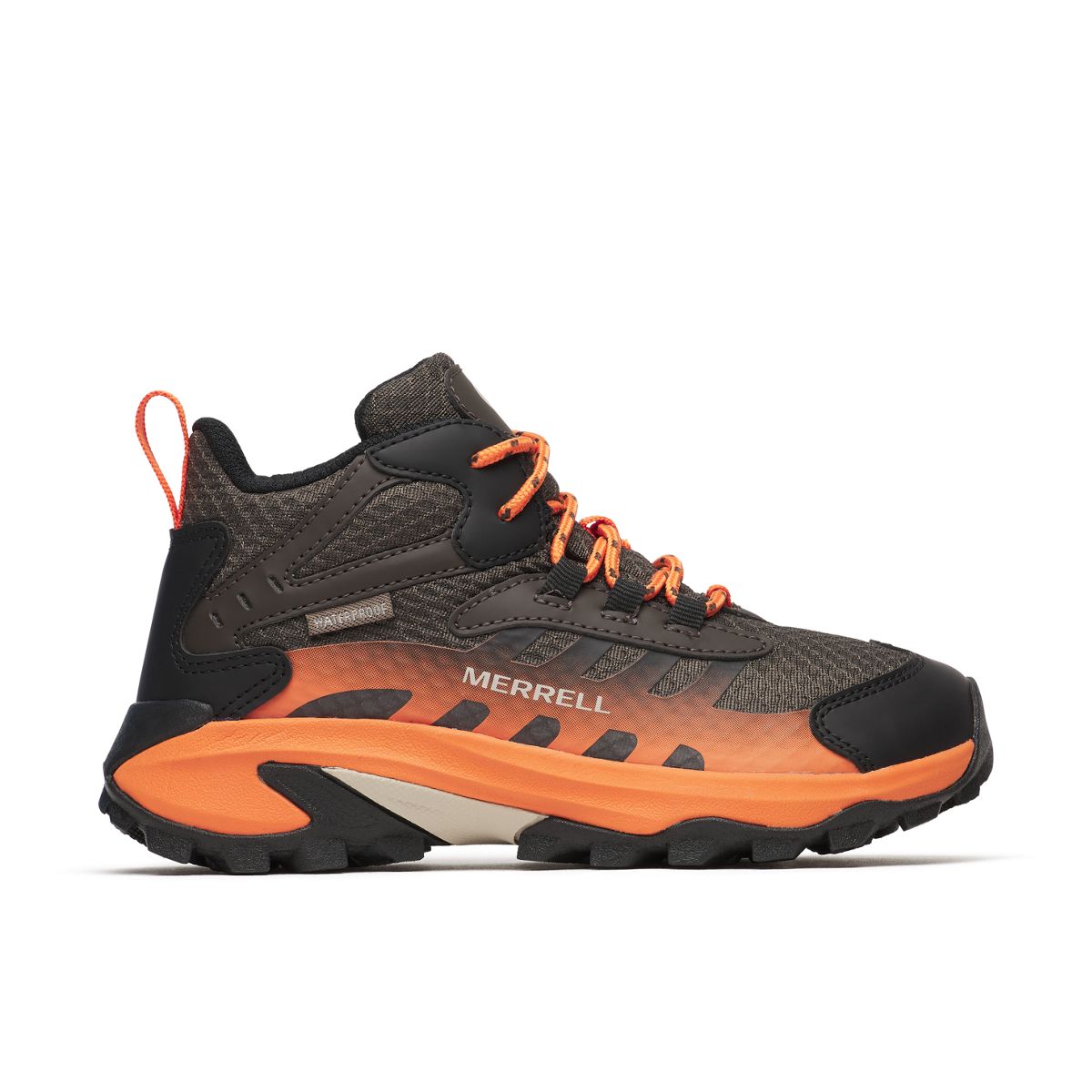 Moab Speed 2 Mid Waterproof, Gunsmoke/Orange, dynamic