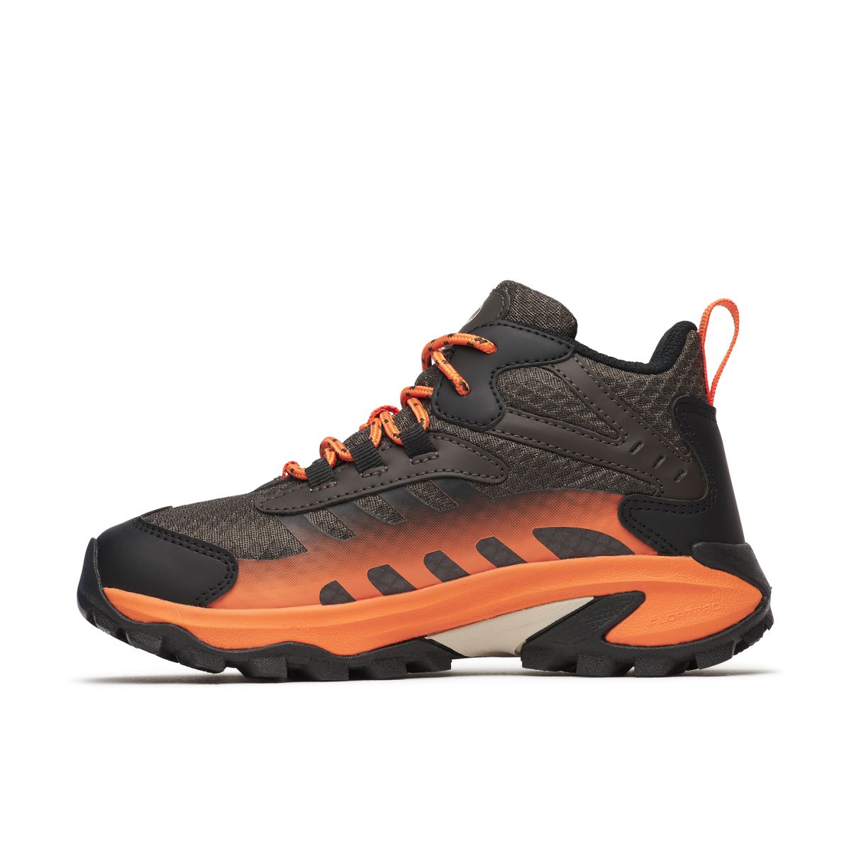 Moab Speed 2 Mid Waterproof, Gunsmoke/Orange, dynamic 5