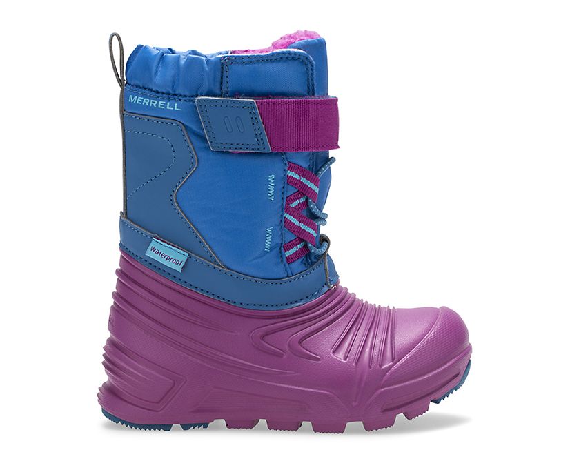 Snow Quest Lite 2.0 Waterproof Jr. Boot, Deep Turquoise, dynamic 1