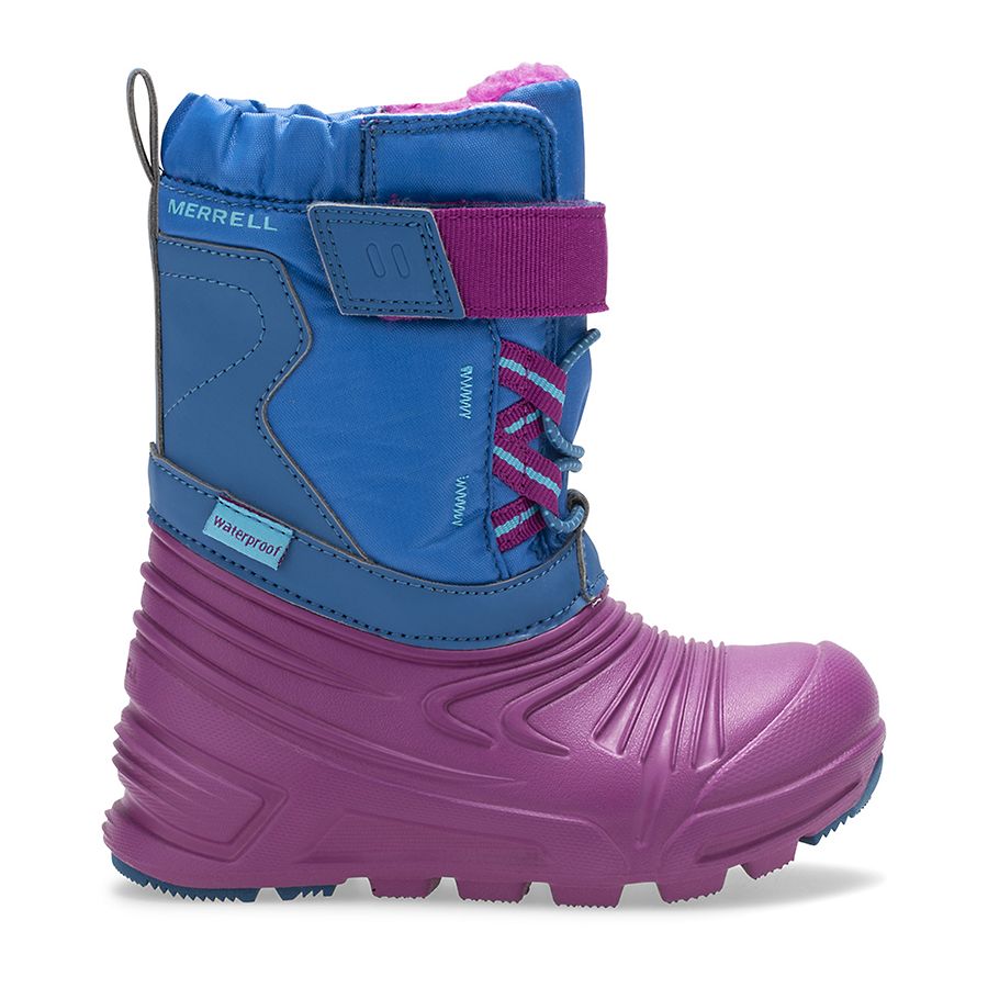 Snow Quest Lite 2.0 Waterproof Jr. Boot, Deep Turquoise, dynamic 1