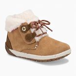 Bare Steps® Cocoa Jr. Boot, Chestnut Suede, dynamic