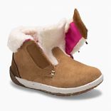 Bare Steps® Cocoa Jr. Boot, Chestnut Suede, dynamic 3