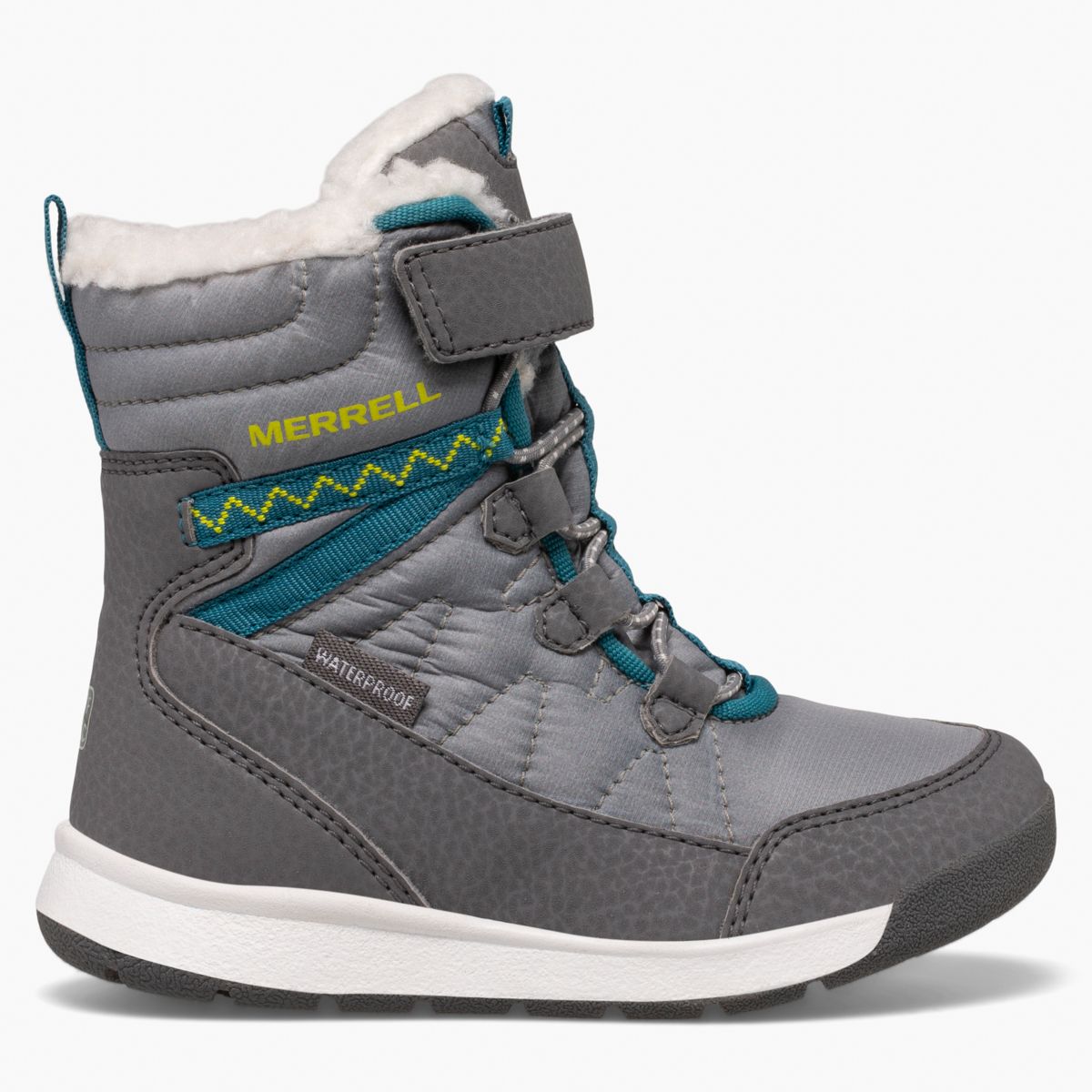 Snow Crush 3.0 Waterproof Jr. Boot, Grey/Multi, dynamic