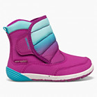 Bare Steps Puffer Boot, Berry/Turquoise, dynamic 1