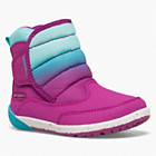 Bare Steps Puffer Boot, Berry/Turquoise, dynamic 2