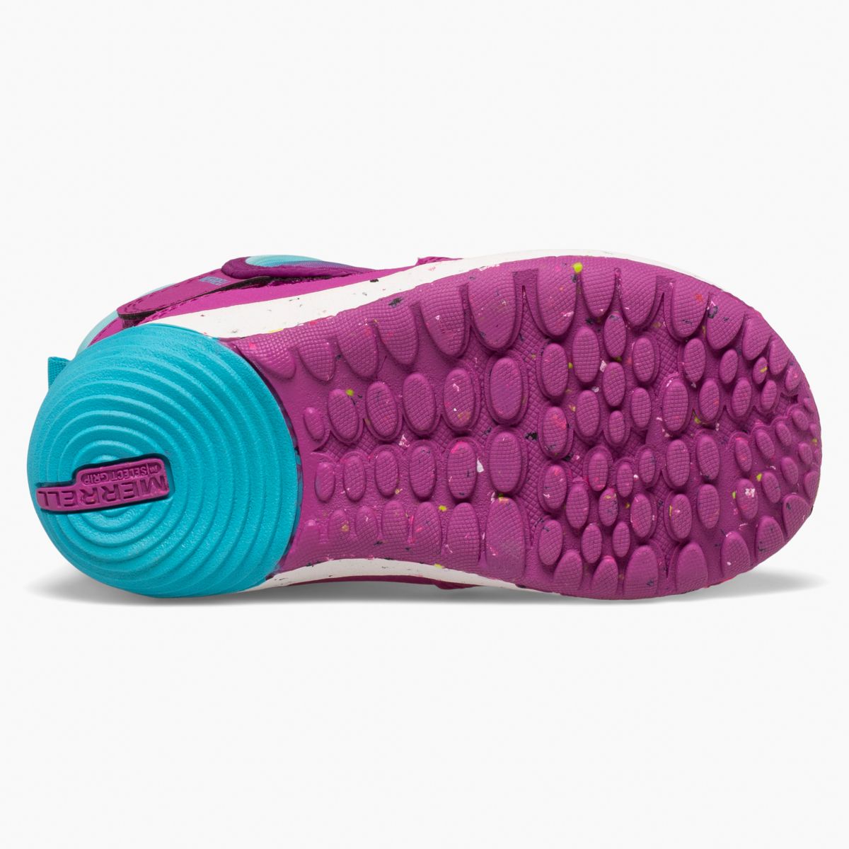 Bare Steps Puffer Boot, Berry/Turquoise, dynamic 4