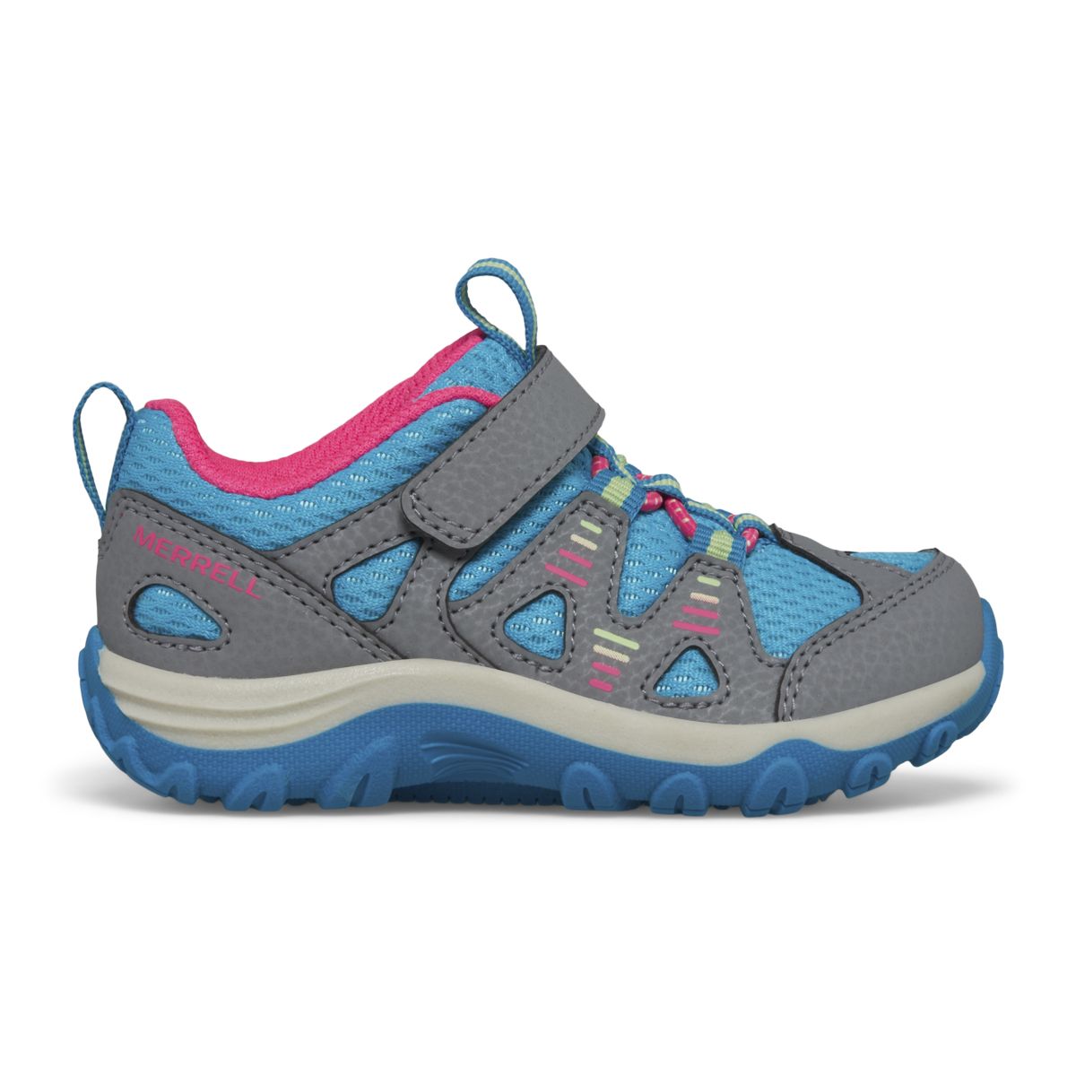 Trail Chaser 2 Jr. Shoe, Grey/Turquoise Multi, dynamic