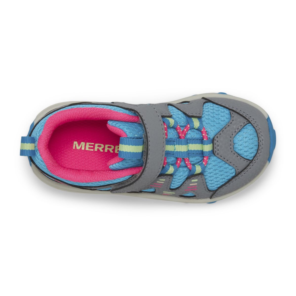 Trail Chaser 2 Jr. Shoe, Grey/Turquoise Multi, dynamic 3