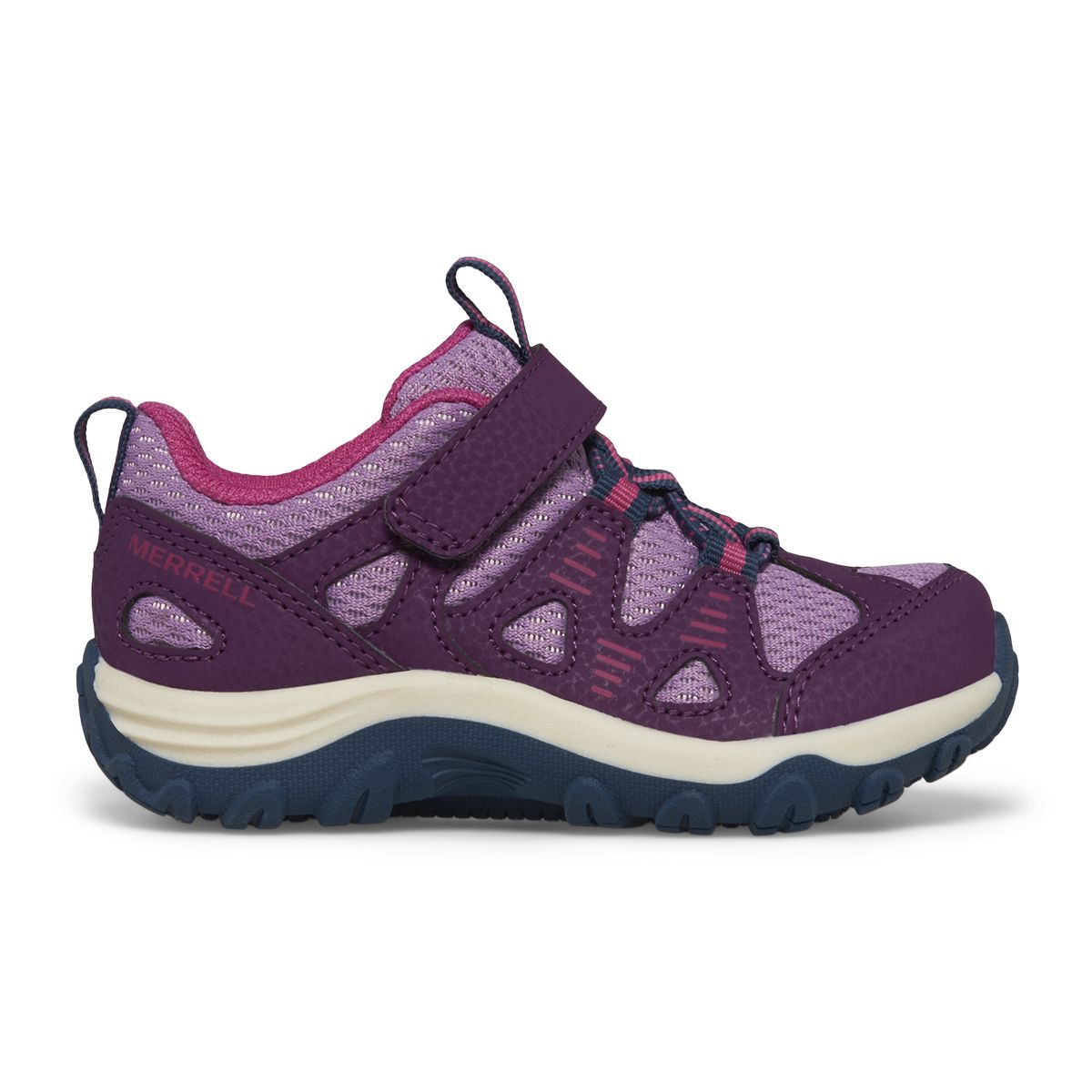 Trail Chaser 2 Jr. Shoe, Berry/Navy, dynamic