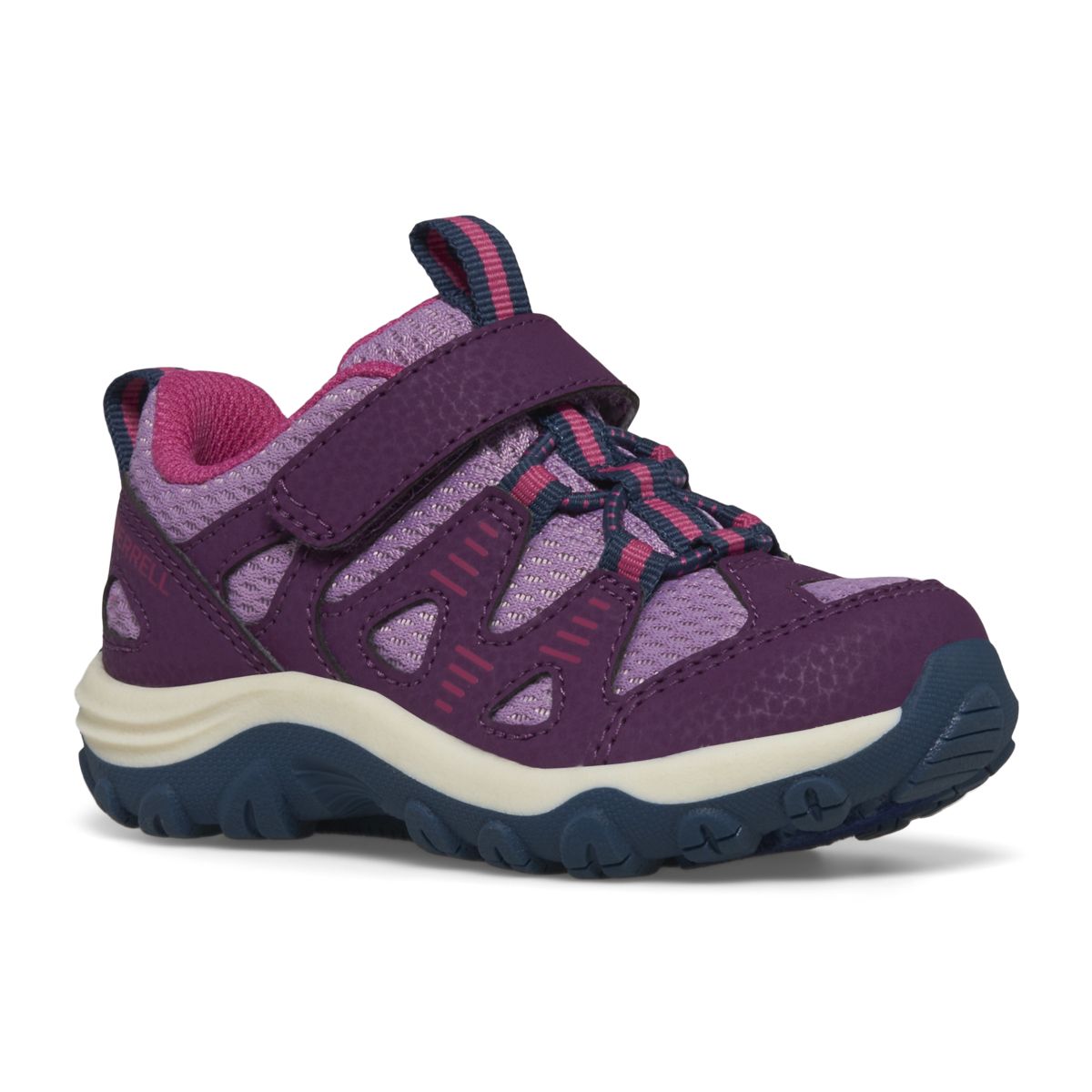 Trail Chaser 2 Jr. Shoe, Berry/Navy, dynamic 2