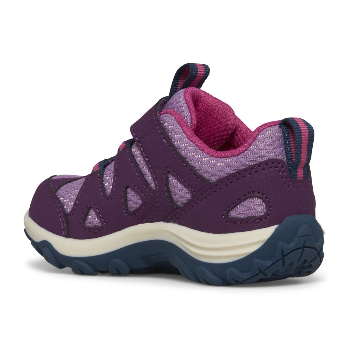 Trail Chaser 2 Jr. Shoe, Berry/Navy, dynamic 3