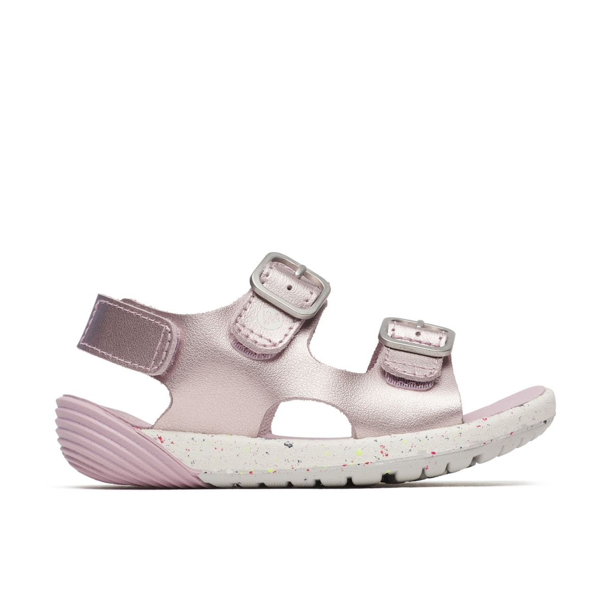 Bare Steps® Sandal, Lilac/Metallic, dynamic