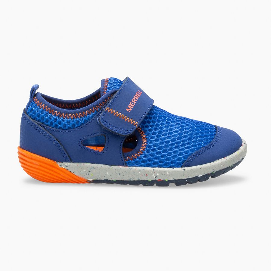 Bare Steps® H2O Sneaker, Blue/Orange, dynamic 1