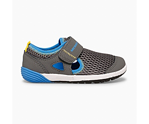 Bare Steps® H2O Sneaker, Grey/Black/Royal, dynamic