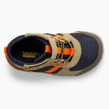 Bare Steps® Ridge Jr Hiker, Olive/Navy/Orange, dynamic 3