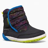 Bare Steps Puffer Boot, Carbon/Multi, dynamic 2