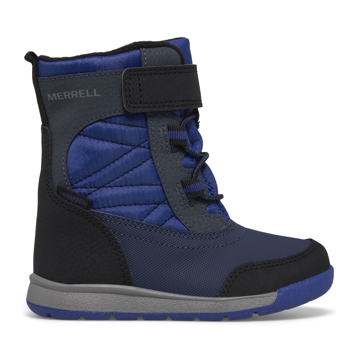 Snow Storm 2.0 Jr Waterproof Boot, Navy/Cobalt, dynamic