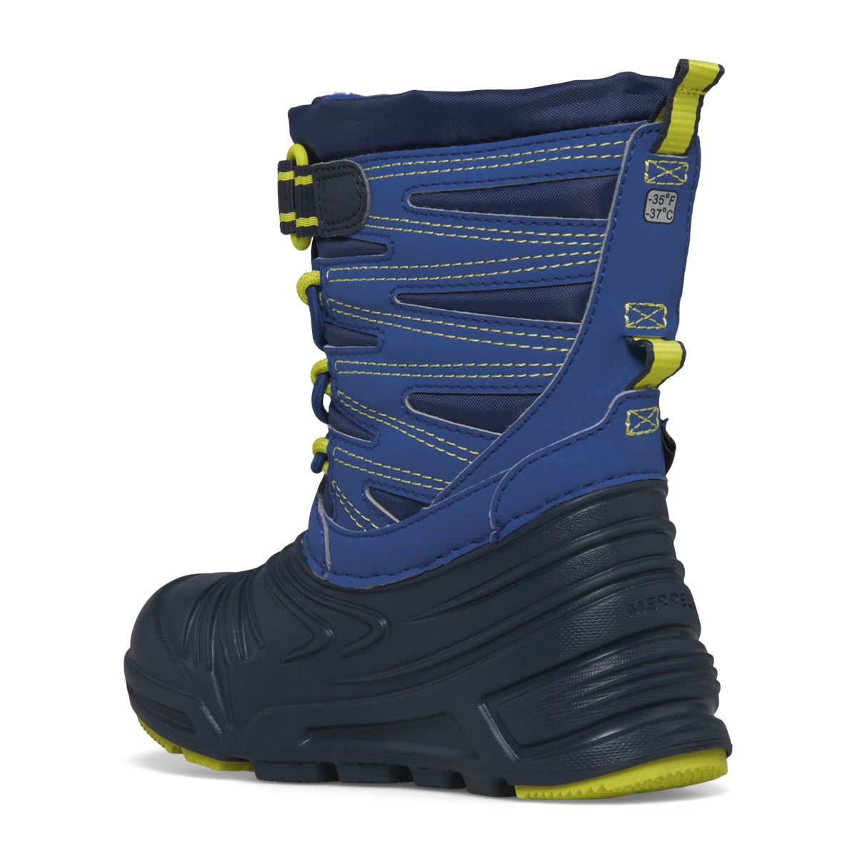 Snow Quest Lite 3.0 Jr Waterproof, Blue/Green, dynamic 4