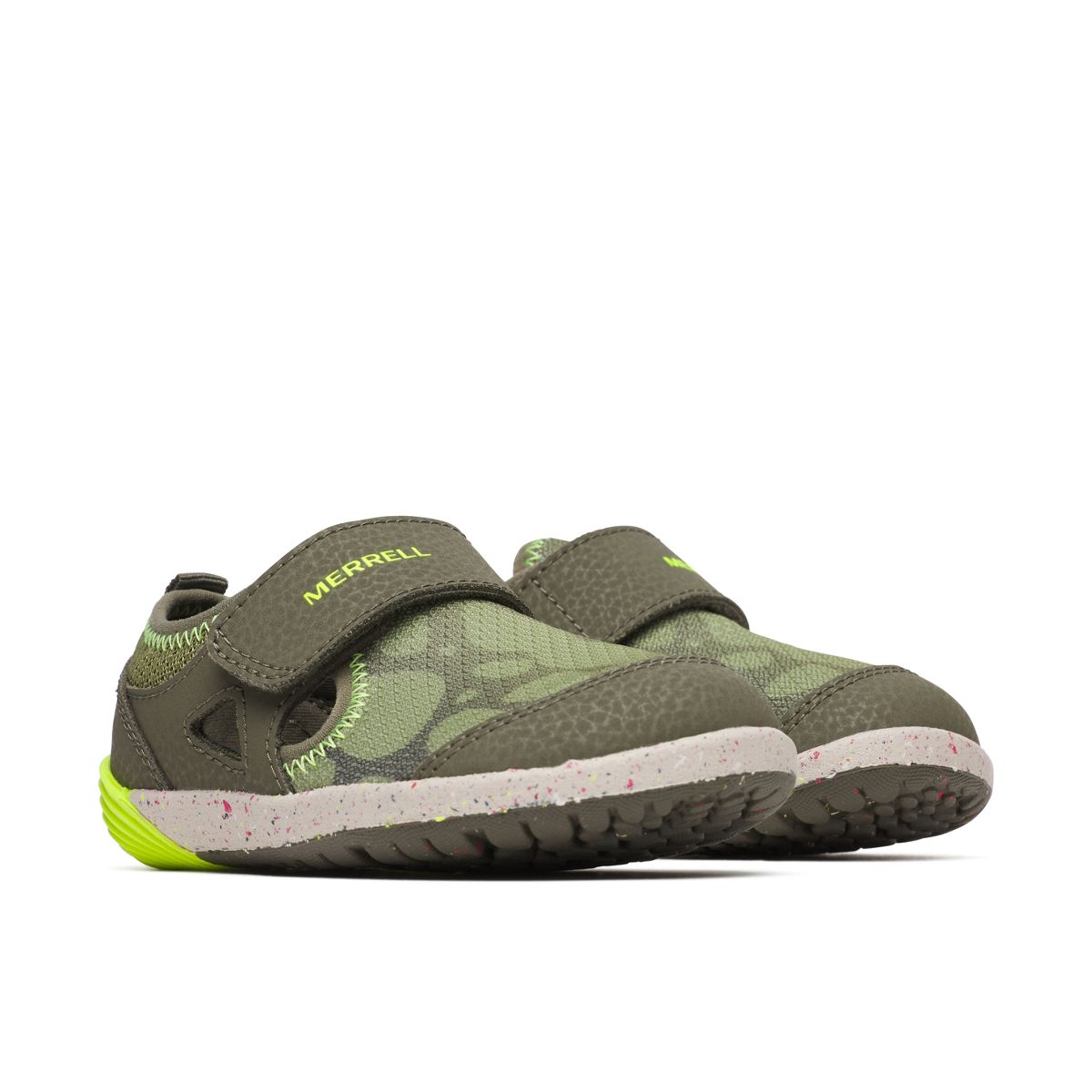 Bare Steps® H2O Water Shoe, Olive, dynamic 2