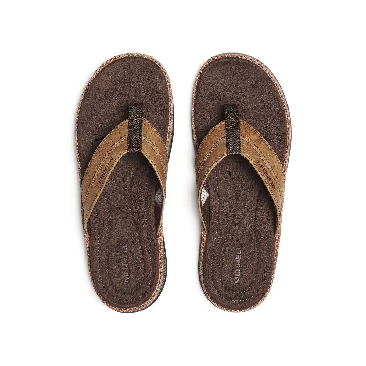 Cove Leather Flip, Coffee, dynamic 3