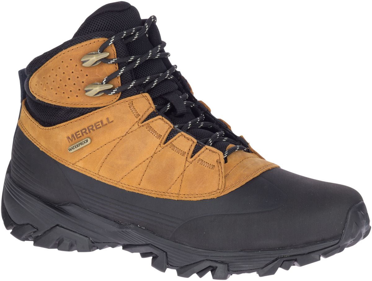 merrell men's coldpack ice  moc waterproof winter shoes