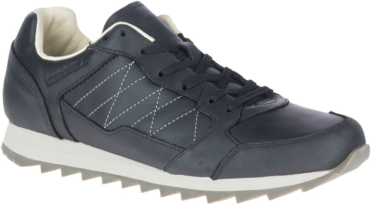 merrell black leather shoes