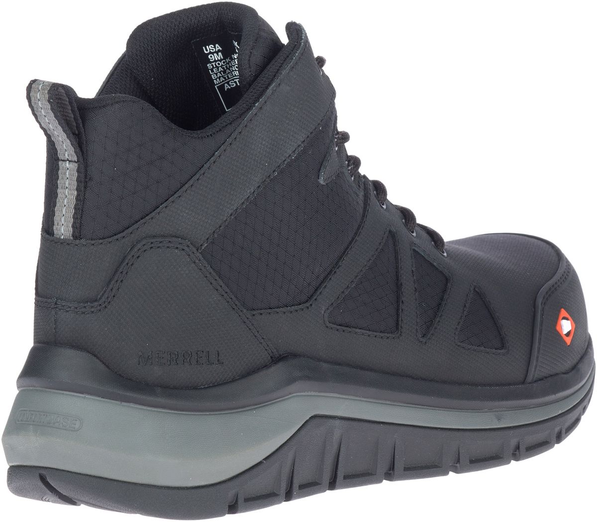 Fullbench Speed Mid Carbon Fiber Work Boot, Black, dynamic 6