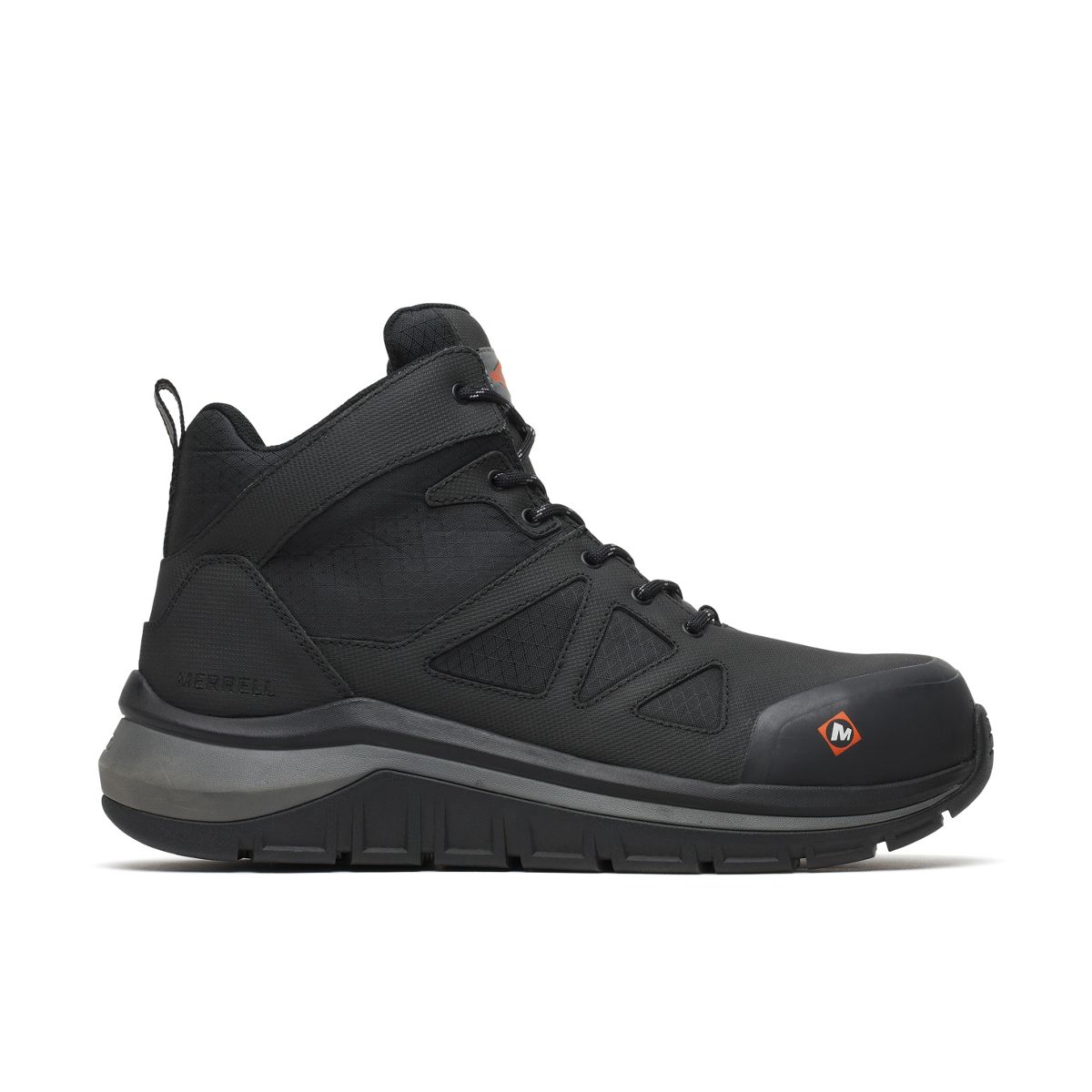 Fullbench Speed Mid Carbon Fiber Work Boot, Black, dynamic