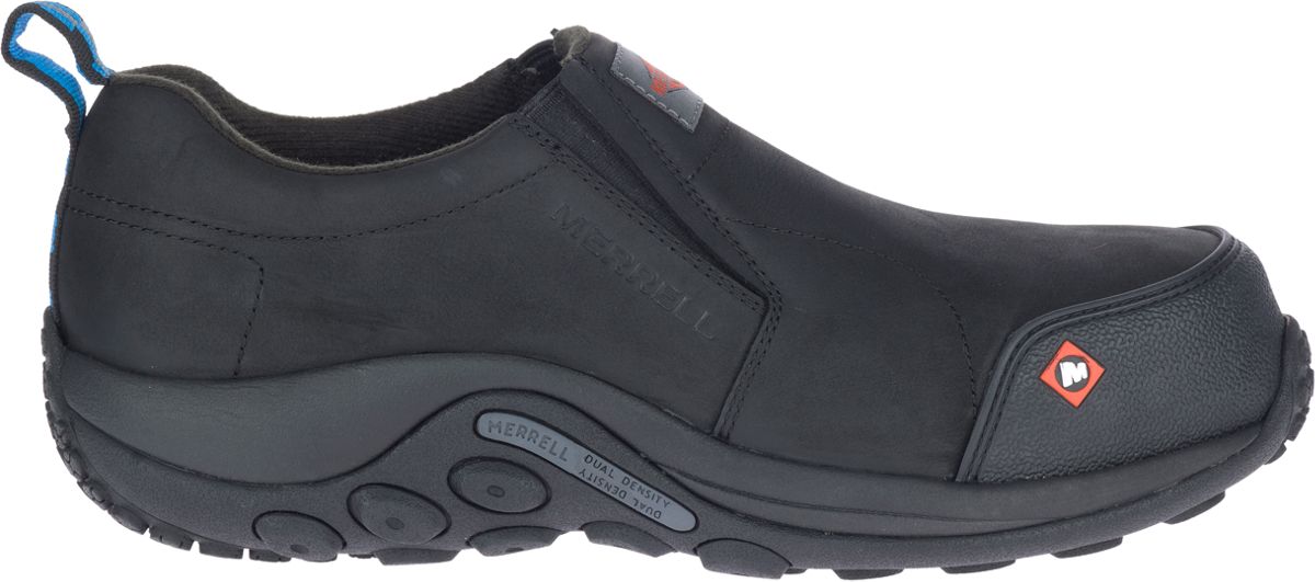 Jungle Moc Leather Comp Toe CSA Work Shoe, Black, dynamic