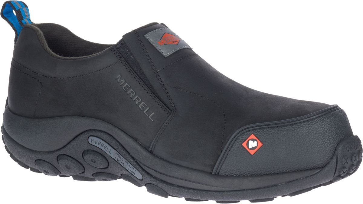 Jungle Moc Leather Comp Toe CSA Work Shoe, Black, dynamic 2