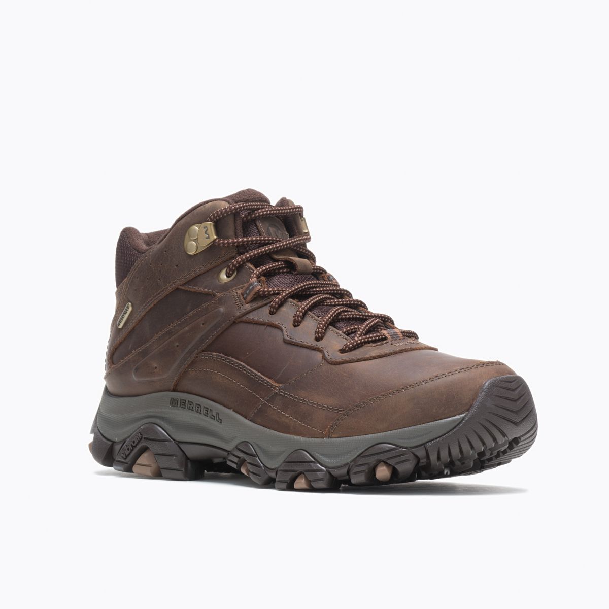 Moab Adventure 3 Mid Waterproof Wide Width, Earth, dynamic 2