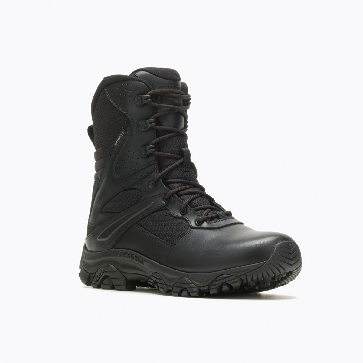 Moab 3 8" Tactical Response Zip Waterproof Boot, Black, dynamic 4