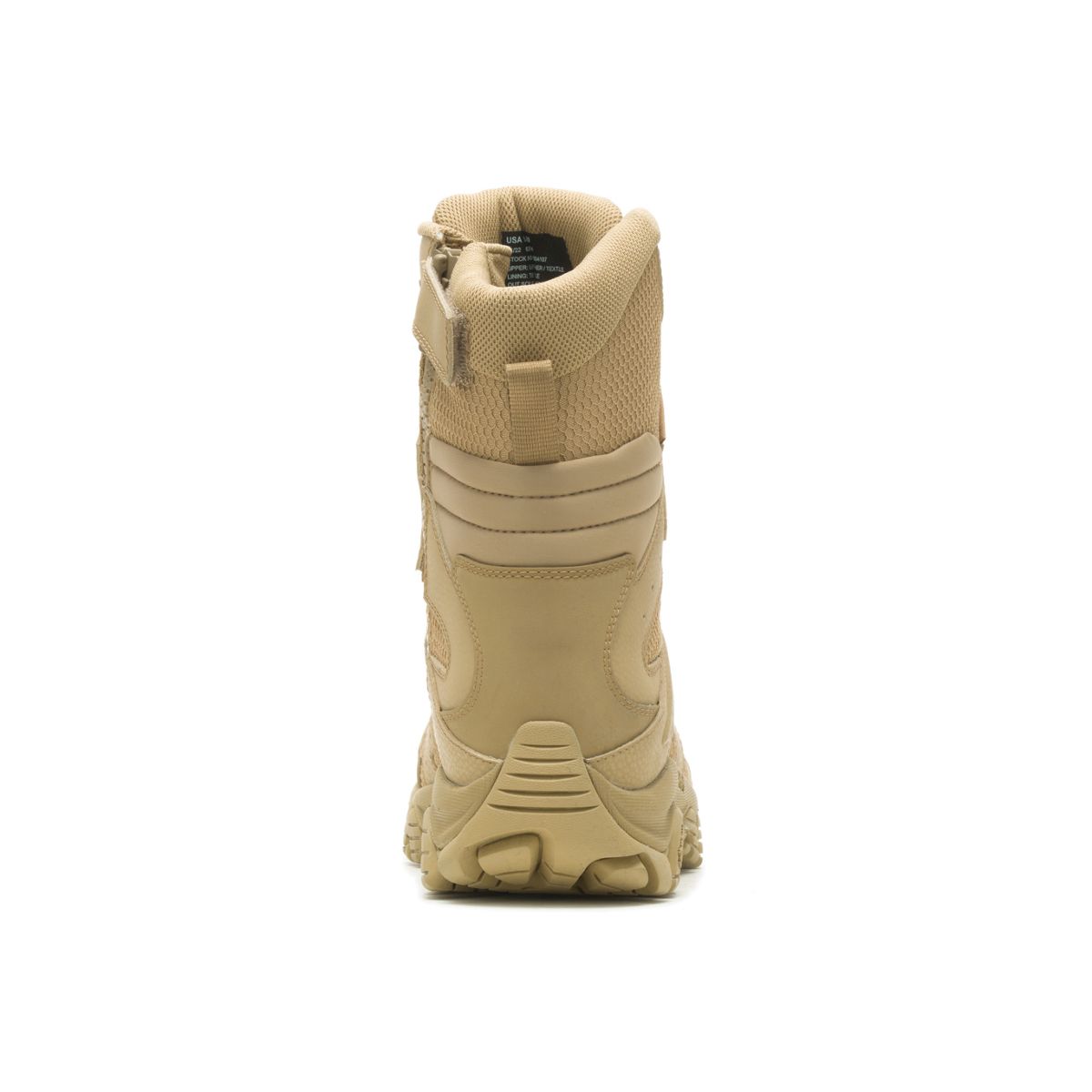 Moab 3 8" Tactical Zip Waterproof Wide Width, Dark Coyote, dynamic 4