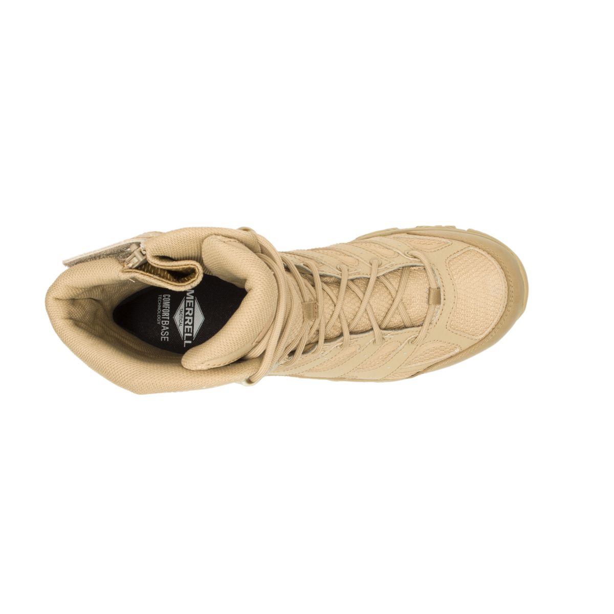 Moab 3 8" Tactical Zip Waterproof Wide Width, Dark Coyote, dynamic 6