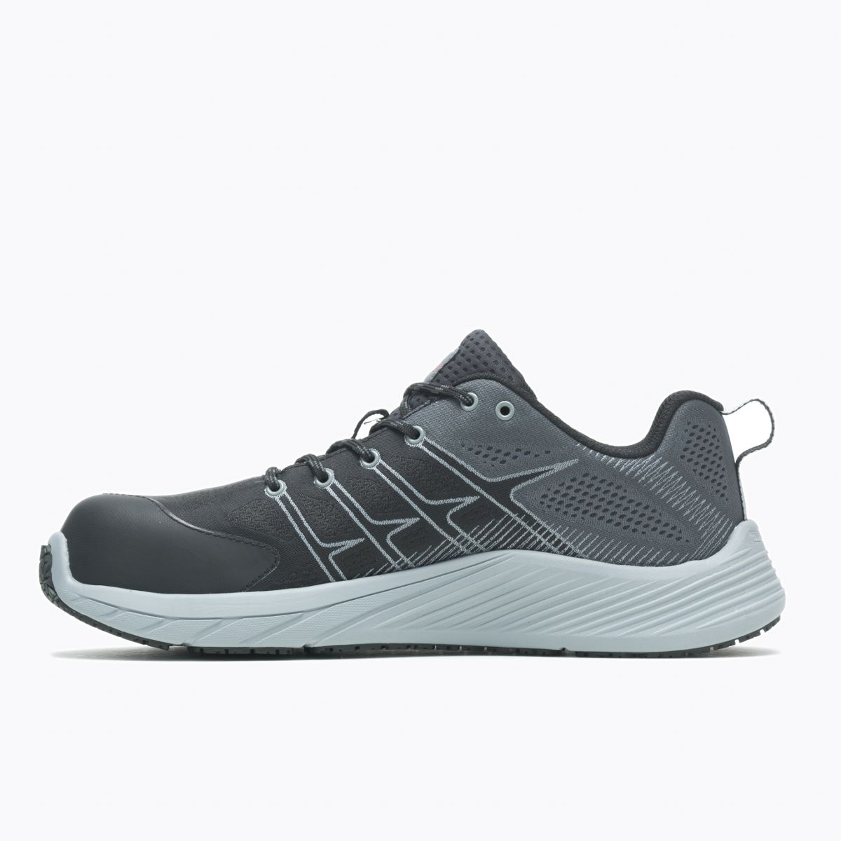 Moab Flight Carbon Fiber Work Shoe, Black/Monument, dynamic 5