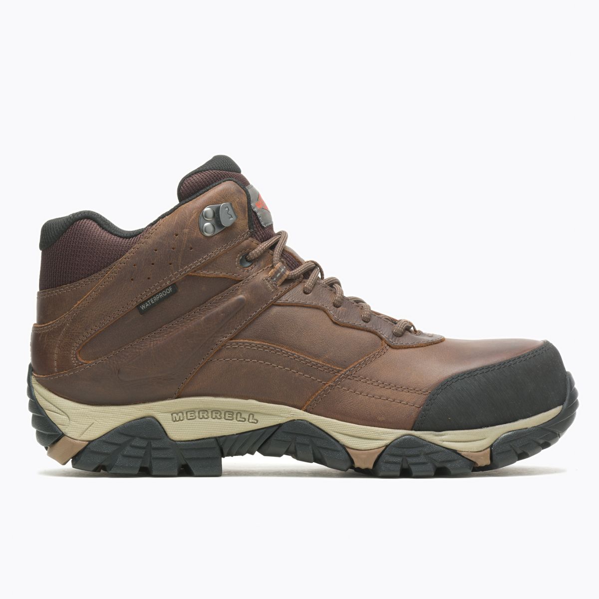 Moab Adventure Mid Waterproof Carbon Fiber Wide Width, Toffee, dynamic