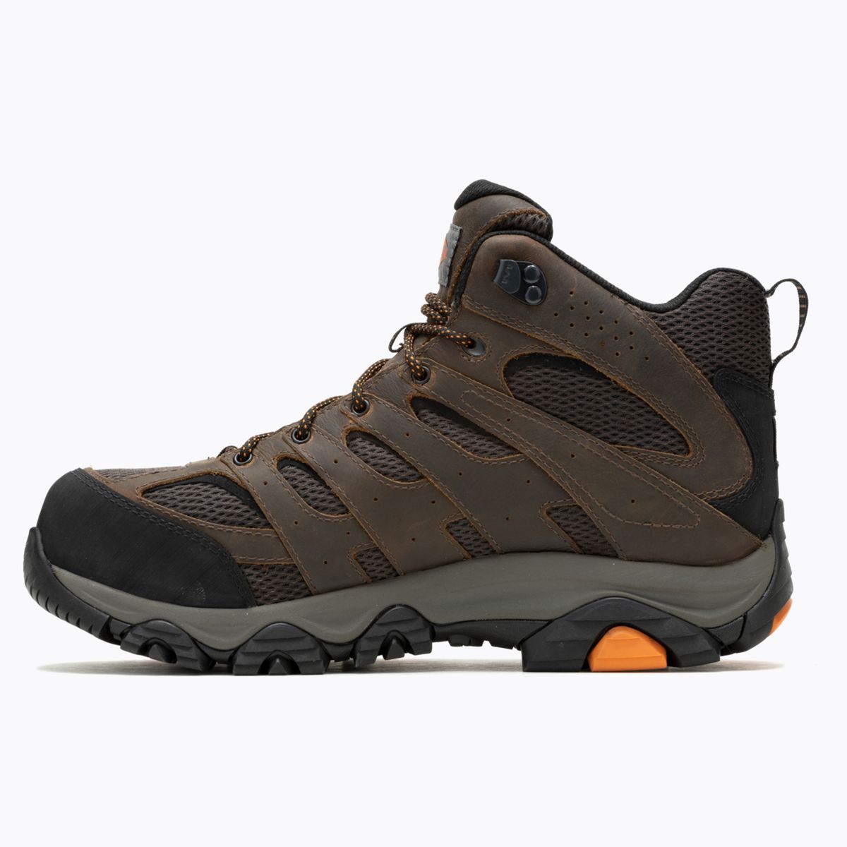 Moab Vertex 2 Mid Waterproof Carbon Fiber CSA Work Boot Wide Width, Earth, dynamic 4