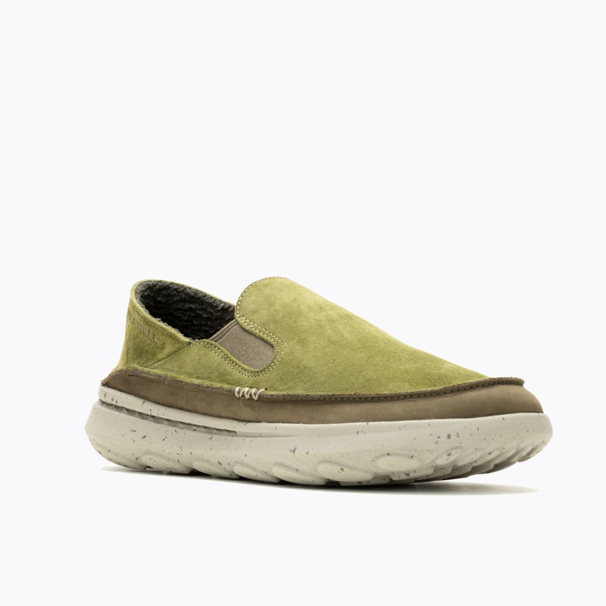 Hut Moc 2 Suede, Avocado, dynamic 2