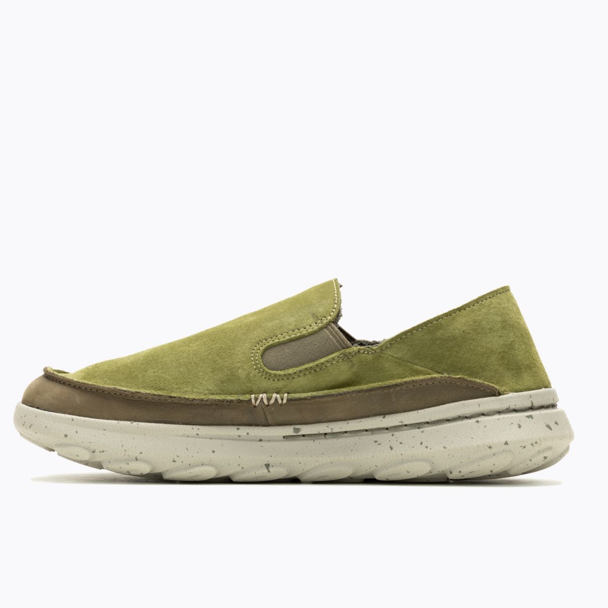 Hut Moc 2 Suede, Avocado, dynamic 5