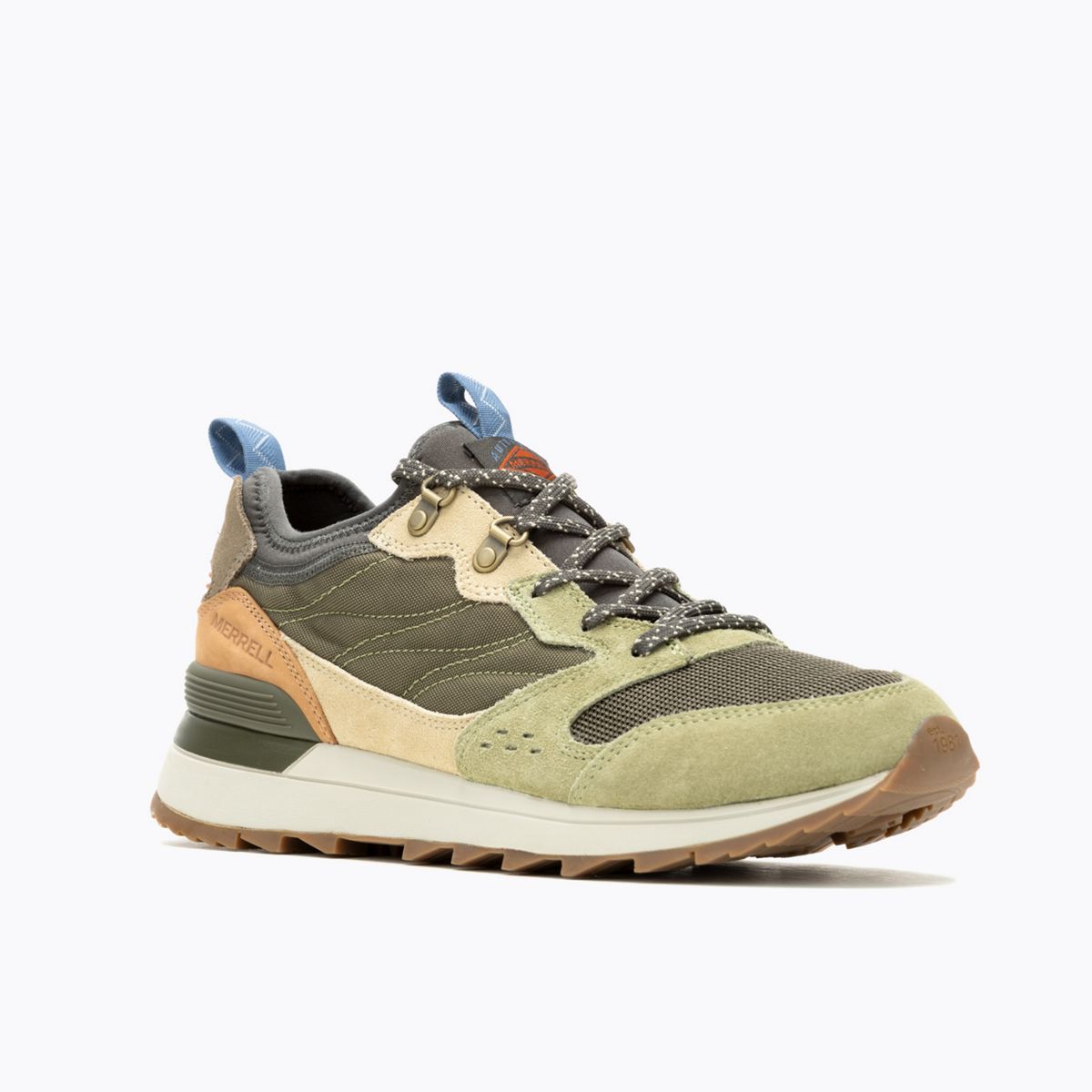 Alpine 83 Sneaker Recraft, Olive Multi, dynamic 2