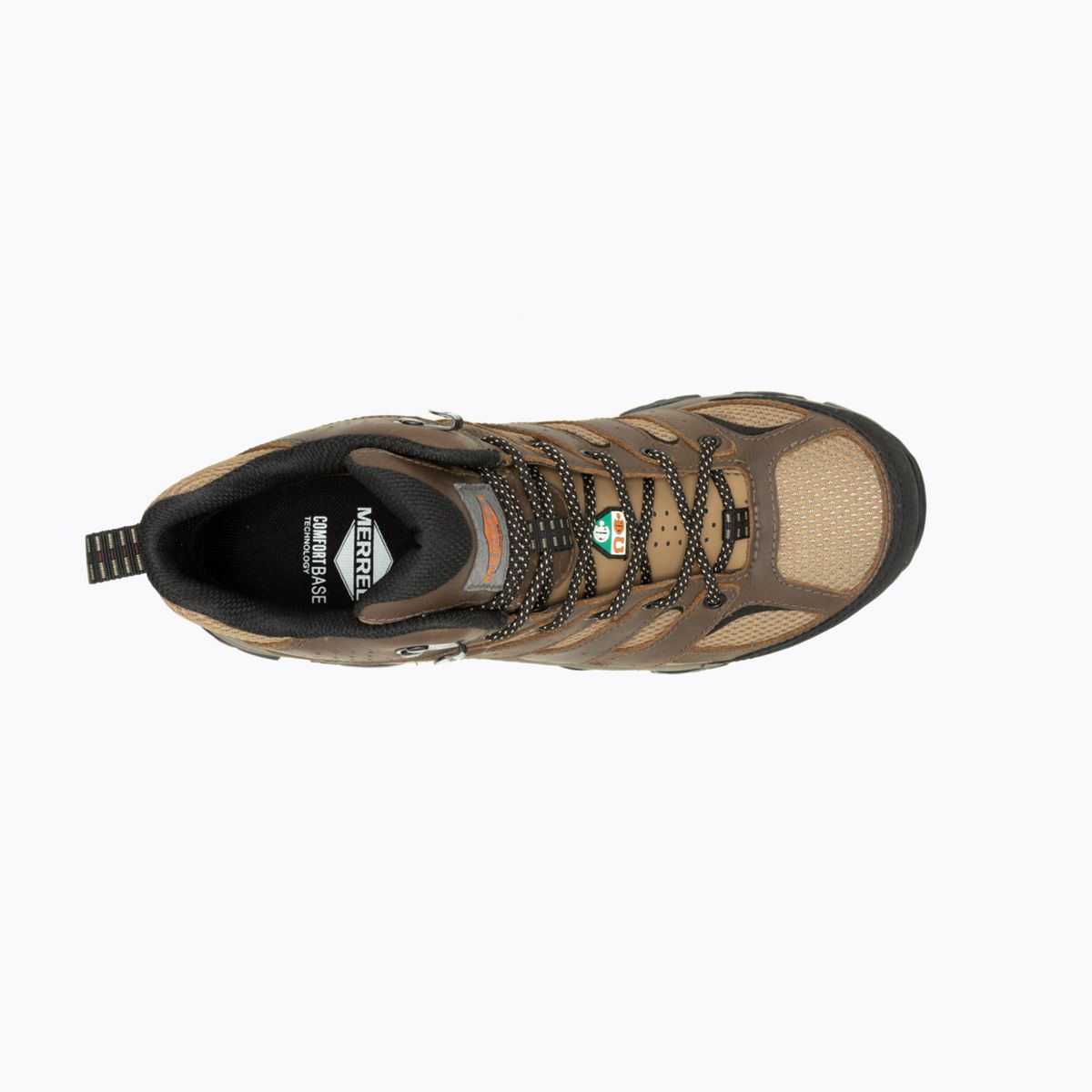 Moab Vertex 2 Mid Waterproof  Carbon Fiber CSA Shoe, Otter, dynamic 2
