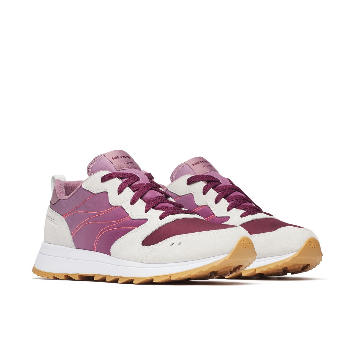 Alpine 83 Sneaker Sport, Dark Cherry, dynamic 2