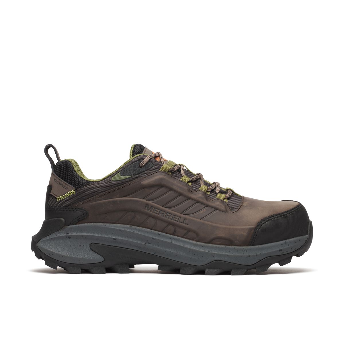 Moab Speed 2 Waterproof Carbon Fiber Work Shoe, Dark Taupe, dynamic