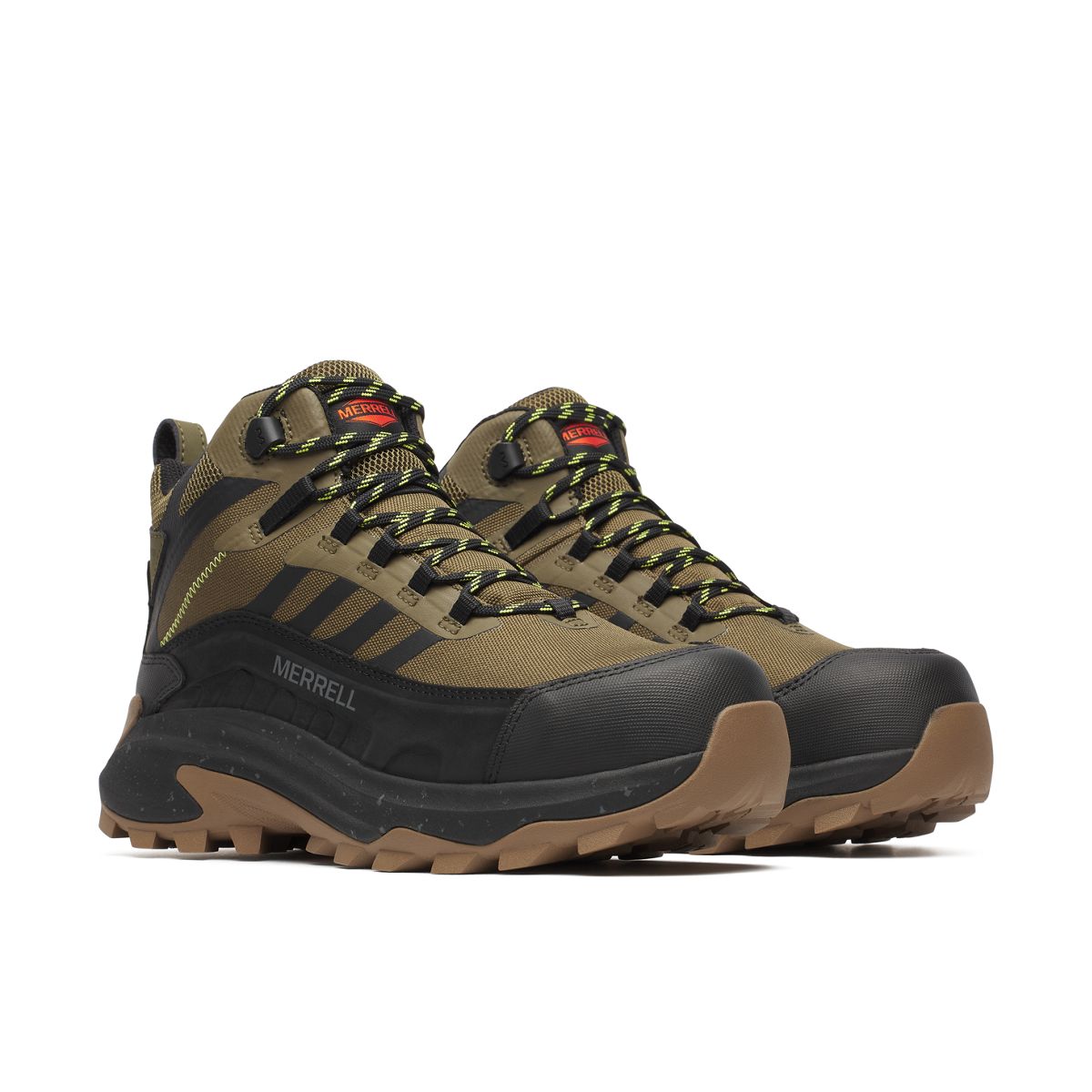 Moab Speed 2 FX Mid Carbon Fiber Waterproof, Olive, dynamic 2