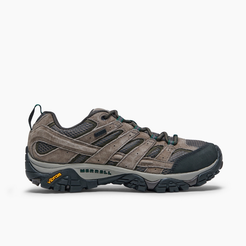 thumbnail 19  - Merrell Men Moab 2 Waterproof Hiking Shoes Suede,Leather-And-Mesh