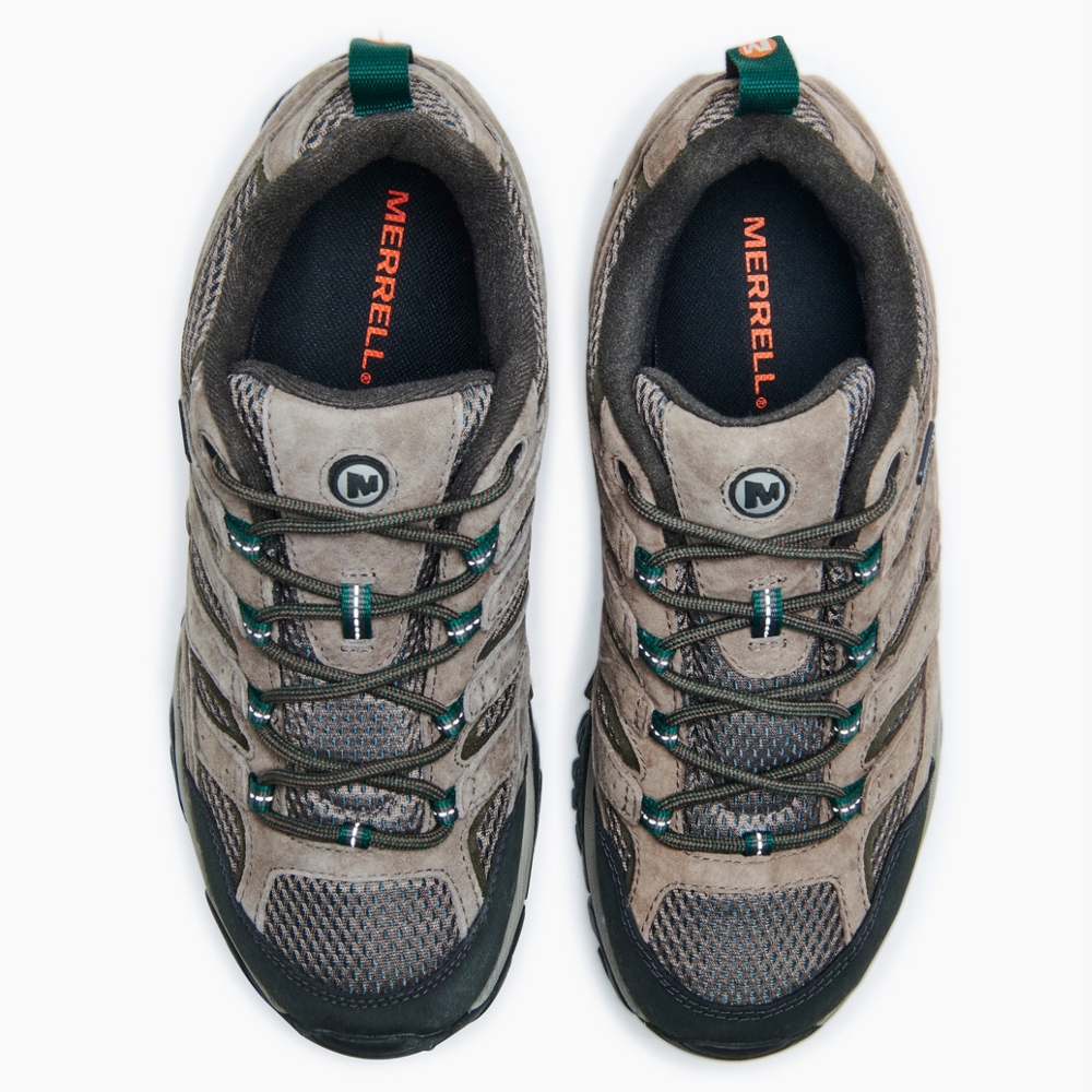 thumbnail 23  - Merrell Men Moab 2 Waterproof Hiking Shoes Suede,Leather-And-Mesh