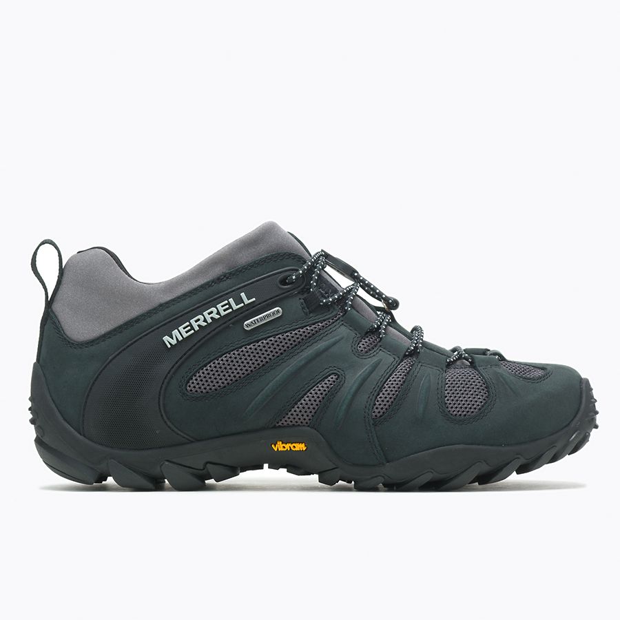 Merrell Cham 8 GTX Dark Brown Waterproof Walking Shoes Trainers Mens Size 7-13 