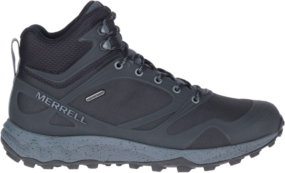 merrell hiking boots black